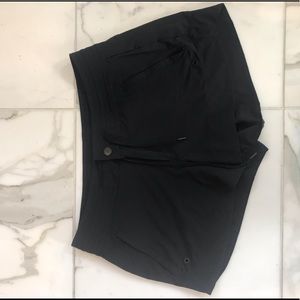 Black Athleta shorts